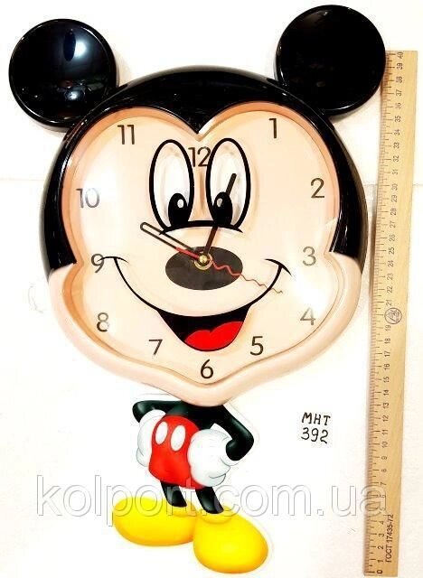 Дитячі настінні годинники Міккі Маус ММ-392 від компанії Інтернет-магазин "Tovar-plus. Com. Ua" - фото 1