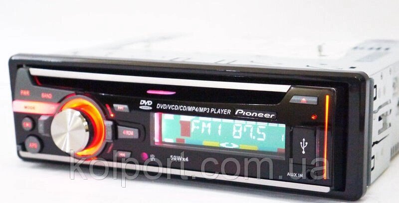 DVD Автомагнитола DEH-8450UBG USB Sd MMC DVD знімна панель від компанії Інтернет-магазин "Tovar-plus. Com. Ua" - фото 1