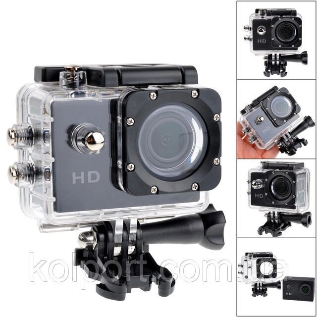 Екшн камера SJ4000 HD 720p, відеотехніка, відеокамери, відмінну якість зображення від компанії Інтернет-магазин "Tovar-plus. Com. Ua" - фото 1