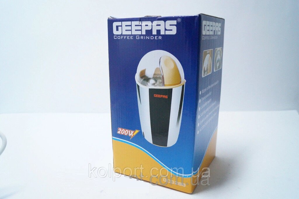 Електрична Кофемолка Geepas GCG 288, товари для кухні, кавомолки, електро кавомолка, якість від компанії Інтернет-магазин "Tovar-plus. Com. Ua" - фото 1