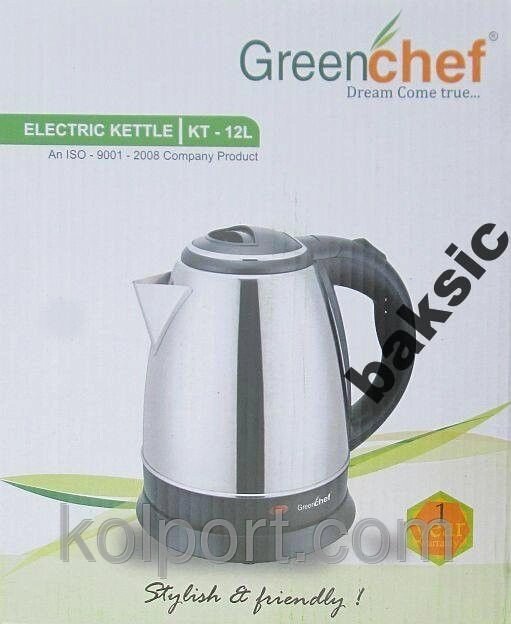 Електричний чайник Greenchef, 1500Вт від компанії Інтернет-магазин "Tovar-plus. Com. Ua" - фото 1