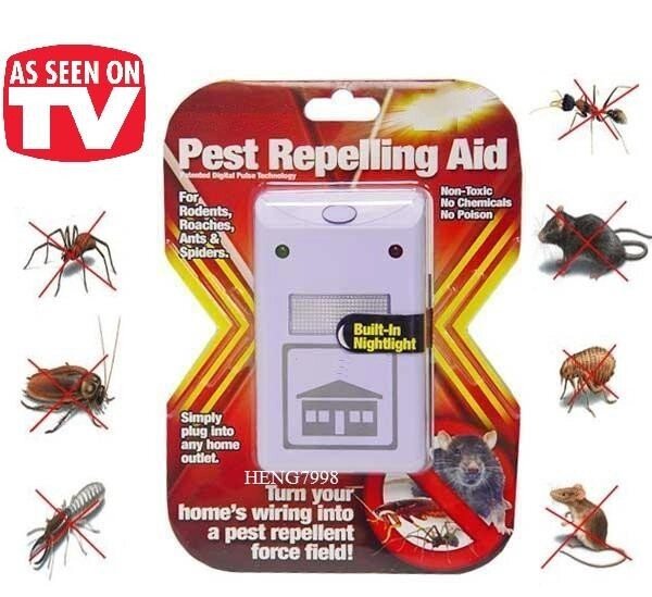 Електронний відлякувач гризунів Riddex Pest Repelling Aid від компанії Інтернет-магазин "Tovar-plus. Com. Ua" - фото 1