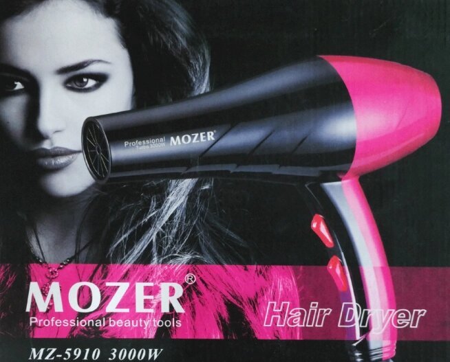 Фен для волосся Mozer MZ-5910 3000W від компанії Інтернет-магазин "Tovar-plus. Com. Ua" - фото 1