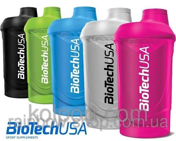 Фірмові шейкер від Biotech USA 5кольорів від компанії Інтернет-магазин "Tovar-plus. Com. Ua" - фото 1