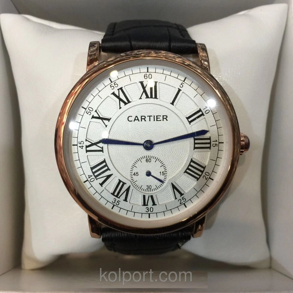 Годинники наручні Cartier №4, чоловічий годинник, механічні годинники, наручні годинники, кварцові годинники Картьє, механічні від компанії Інтернет-магазин "Tovar-plus. Com. Ua" - фото 1
