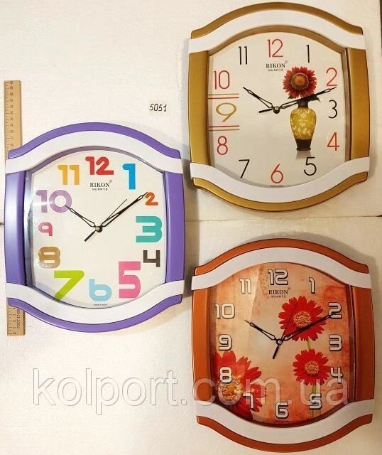Годинники настінні RIKON - 5051 від компанії Інтернет-магазин "Tovar-plus. Com. Ua" - фото 1