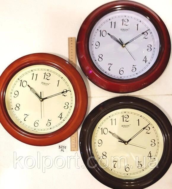 Годинники настінні RIKON - 8251PL від компанії Інтернет-магазин "Tovar-plus. Com. Ua" - фото 1
