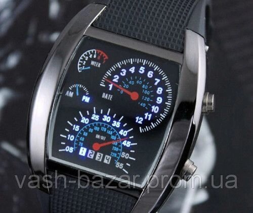 Гоночні BINAR годинник спідометр! від компанії Інтернет-магазин "Tovar-plus. Com. Ua" - фото 1