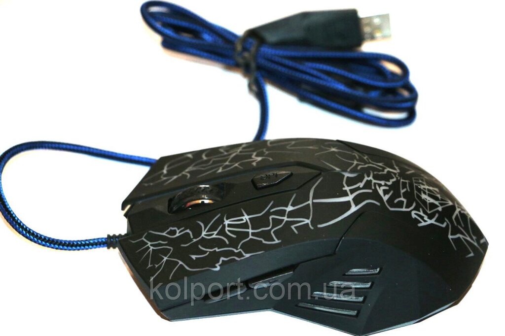 Ігрова миша JX-505 дротова від компанії Інтернет-магазин "Tovar-plus. Com. Ua" - фото 1