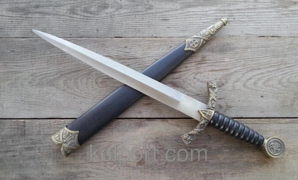 Кинджал лицарський, меч хрестоносця (учасника хрестового походу), сувенірний від компанії Інтернет-магазин "Tovar-plus. Com. Ua" - фото 1