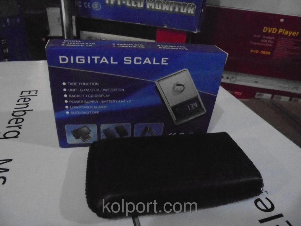 Кишенькові ювелірні ваги Digital Scale 500, 1000, ваги, кишенькові, міні ваги, Digital scale від компанії Інтернет-магазин "Tovar-plus. Com. Ua" - фото 1