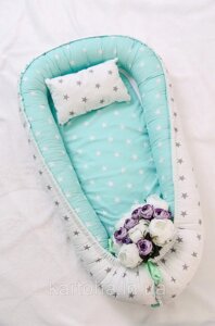 Кокон, позиционер, гніздо в коляску / ліжечко для новонародженої дитини