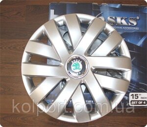 Ковпаки на колеса SKS R15 Skoda - ковпаки на диски - Модель 315, купити комплект