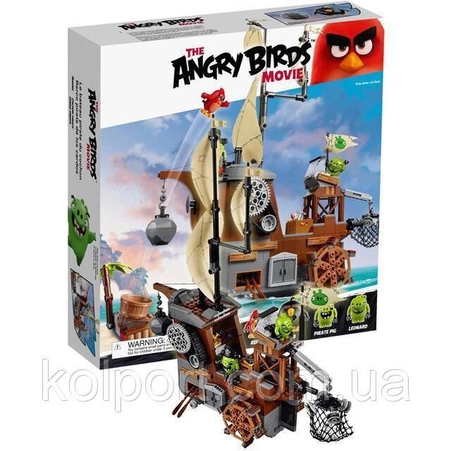 Конструктор Angry Birds Lepin 19005 Піратський корабель свинок 650 дет від компанії Інтернет-магазин "Tovar-plus. Com. Ua" - фото 1