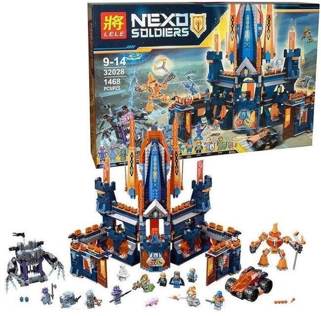 Конструктор Lele 32028 Nexo Knights Королівський замок Найтон 1468 дет від компанії Інтернет-магазин "Tovar-plus. Com. Ua" - фото 1