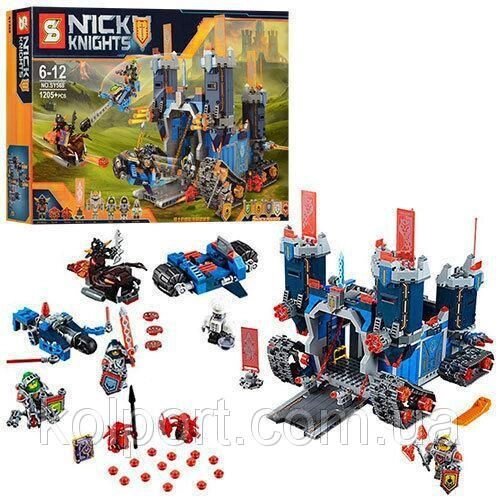 Конструктор SY568 Nexo Knights Мобільна фортеця Фортрекс 1205 дет від компанії Інтернет-магазин "Tovar-plus. Com. Ua" - фото 1