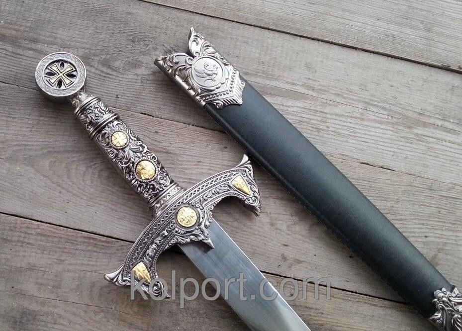 Кортик сувенірний, меч хрестоносців, лицарів від компанії Інтернет-магазин "Tovar-plus. Com. Ua" - фото 1