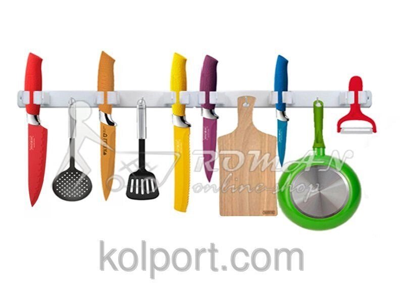 Кухонний органайзер-тримач для ножів, сковорідки від компанії Інтернет-магазин "Tovar-plus. Com. Ua" - фото 1