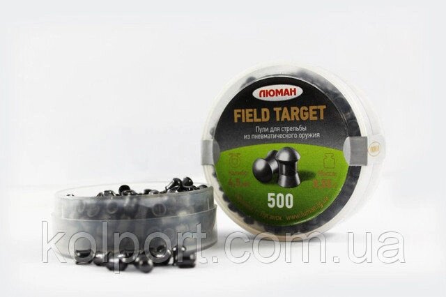 Кулі Люман 0,55г Field Target 500 шт / НЧК, 4.5 мм, Україна від компанії Інтернет-магазин "Tovar-plus. Com. Ua" - фото 1