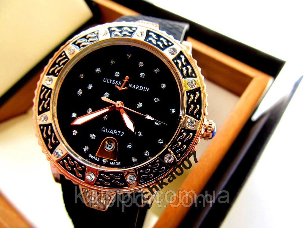 Кварцові жіночі годинник Ulysse Nardin (Улісс Нардан) під Rolex жіночі (Довжина ремінця - регулюється) купити від компанії Інтернет-магазин "Tovar-plus. Com. Ua" - фото 1