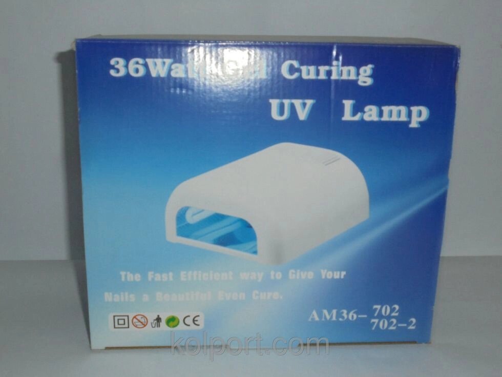 Лампа для сушки нігтів AM36 702-2, лампа для манікюру, (36W) UV Lamp, УФ лампа, все для салону краси від компанії Інтернет-магазин "Tovar-plus. Com. Ua" - фото 1
