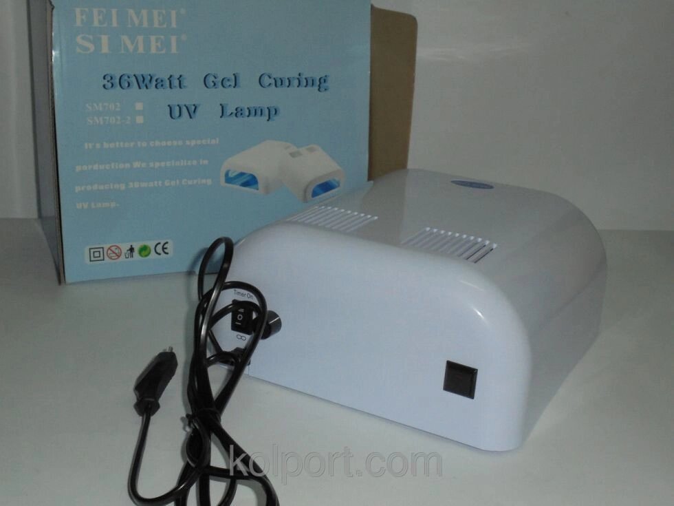 Лампа для сушки нігтів Fei Mei 702, Уф лампа, (36W) UV Lamp, УФ лампа, краса і здоров'я від компанії Інтернет-магазин "Tovar-plus. Com. Ua" - фото 1