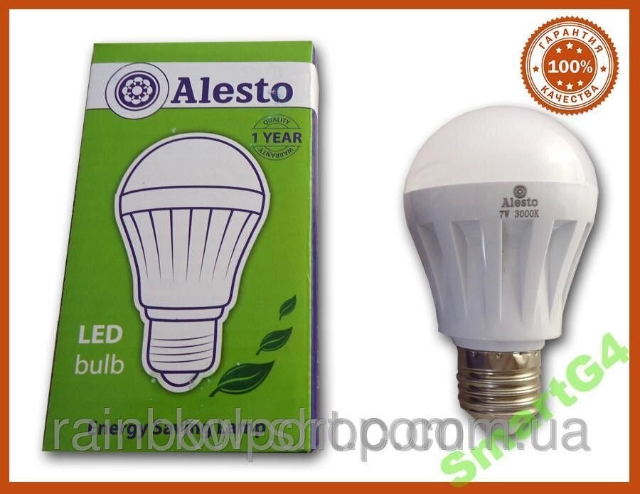 Лампа світлодіодна АLESTO E27 7W LED !!! від компанії Інтернет-магазин "Tovar-plus. Com. Ua" - фото 1