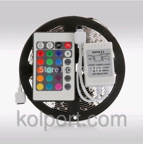 Лента светодиодная RGB 5050 IP33 +пульт+контроллер від компанії Інтернет-магазин "Tovar-plus. Com. Ua" - фото 1