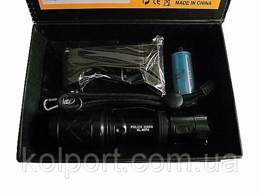 Ліхтар тактичний акумуляторний Bailong BL-8370 Police 500W від компанії Інтернет-магазин "Tovar-plus. Com. Ua" - фото 1