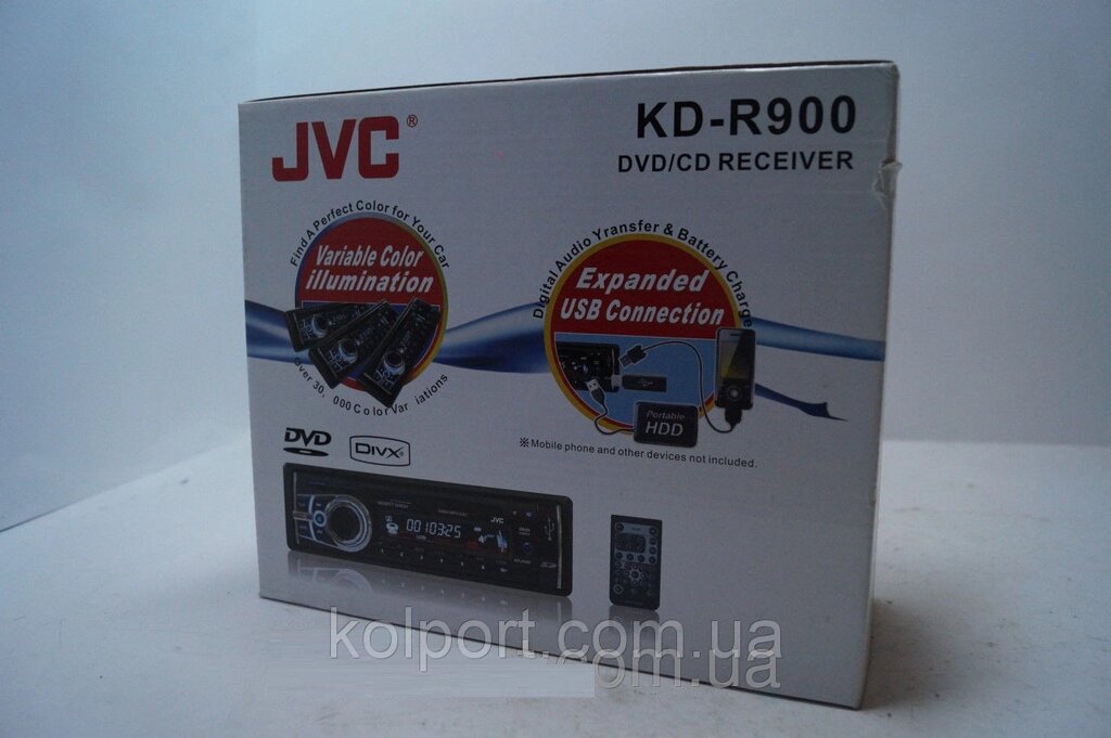 Магнітола JVC KD R900, аудіотехніка, магнітола для авто, аудіотехніка і аксесуари, електроніка від компанії Інтернет-магазин "Tovar-plus. Com. Ua" - фото 1