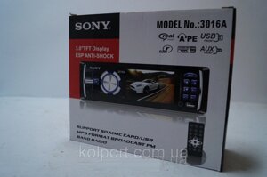 Магнітола MP4 Sony 3016a 3 дюйма екран, аудіотехніка, магнітола для авто, аудіотехніка і аксесуари, електроні
