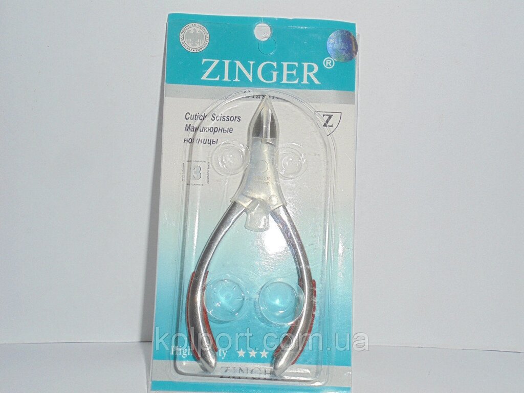 Манікюрні кусачки Zinger Classic 7158, манікюрні прилади, ножиці Зінгер, краса, все для манікюру, кусачки від компанії Інтернет-магазин "Tovar-plus. Com. Ua" - фото 1