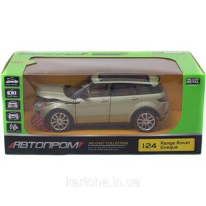 Машинка 68244A Range Rover Evoque зі світло-звуковими ефектами