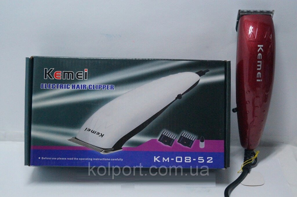 Машинка для стрижки Kemei KM-02-08, машинки для стрижки волосся, тримери, краса і здоров'я від компанії Інтернет-магазин "Tovar-plus. Com. Ua" - фото 1