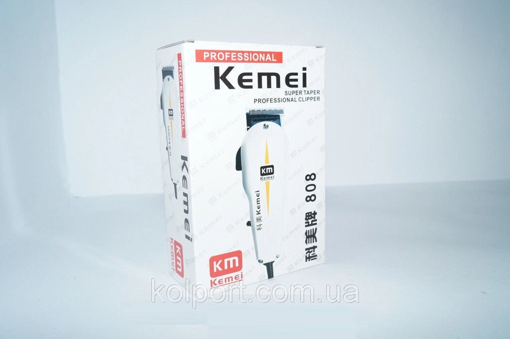 Машинка для стрижки Kemei KM 808, машинки для стрижки волосся, тримери, краса і здоров'я від компанії Інтернет-магазин "Tovar-plus. Com. Ua" - фото 1