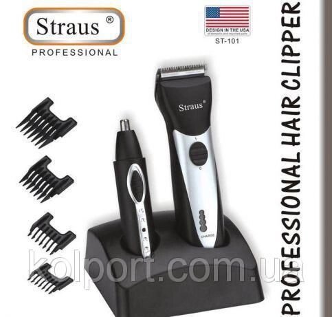 Машинка для стрижки волосся Straus professional ST-101 від компанії Інтернет-магазин "Tovar-plus. Com. Ua" - фото 1