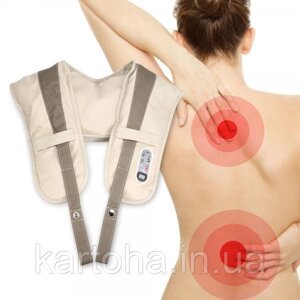 Масажер для спини і шиї Cervical massage shawls з термо регулятором, вибір режиму