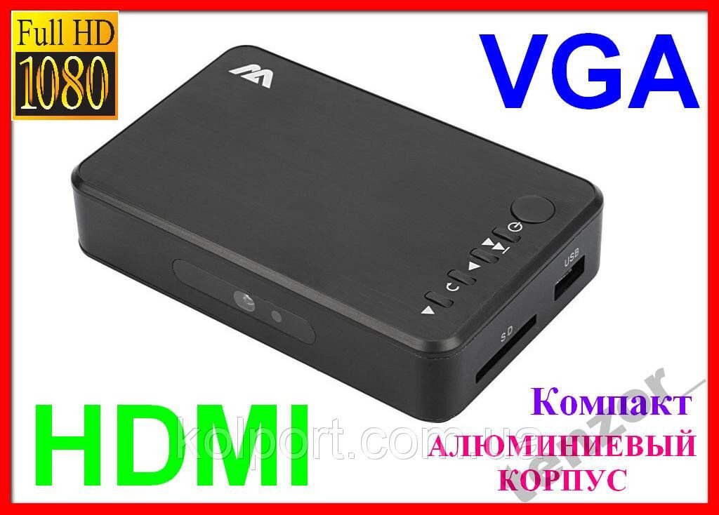 Медіа-плеєр FULL HD 1080P TV-HDMI-VGA від компанії Інтернет-магазин "Tovar-plus. Com. Ua" - фото 1