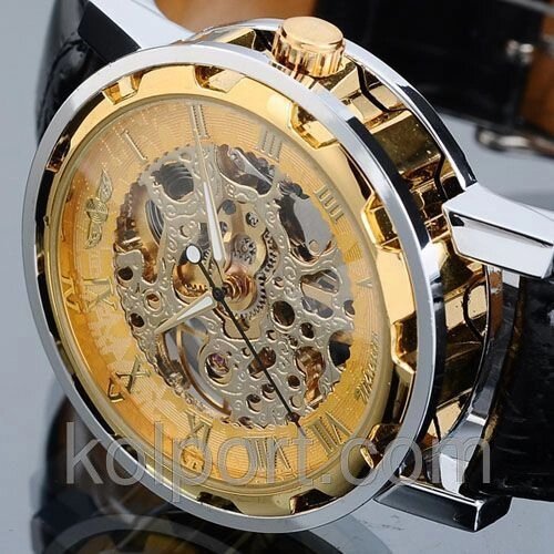 Механічний годинник WINNER GOLD HOLLOW (Автоподзавод) від компанії Інтернет-магазин "Tovar-plus. Com. Ua" - фото 1