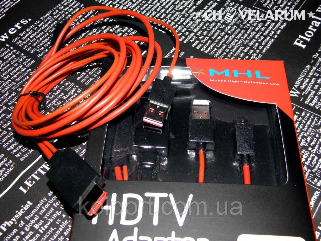 Micro USB MHL адаптер кабель HDMI від компанії Інтернет-магазин "Tovar-plus. Com. Ua" - фото 1