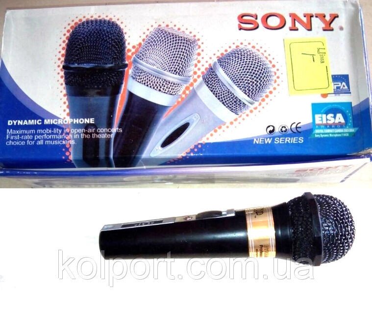 Мікрофон Sony, аудіотехніка, що комплектує, гарнітура від компанії Інтернет-магазин "Tovar-plus. Com. Ua" - фото 1