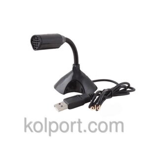 Микрофон USB на стойке для ПК / Skype / Караоке