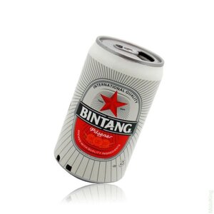Мp3 колонки "Bintang" з ФМ, портатіная аудіотехніка, електроніка, колонки, оригінальний подарунок, банку пива