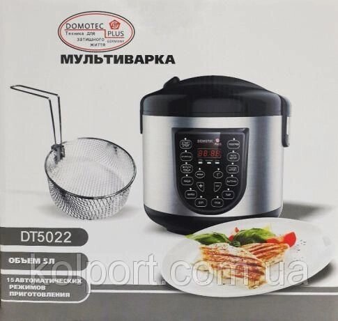 Мультиварка Domotec DT-5022 від компанії Інтернет-магазин "Tovar-plus. Com. Ua" - фото 1