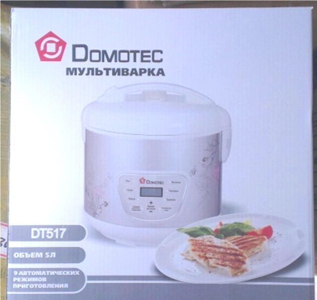 Мультиварка Domotec DT517 на 5 літрів, 9 програм від компанії Інтернет-магазин "Tovar-plus. Com. Ua" - фото 1