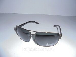 Чоловічі сонцезахисні окуляри polaroid 6732, стильні, модний аксесуар, окуляри, чоловічі, якість, прямокутні
