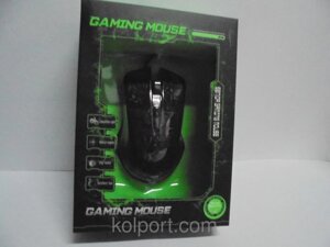 Мишка комп'ютерна Gaming mouse, дротова, чорна, комп'ютерна, все для комп'ютерів, аксесуари