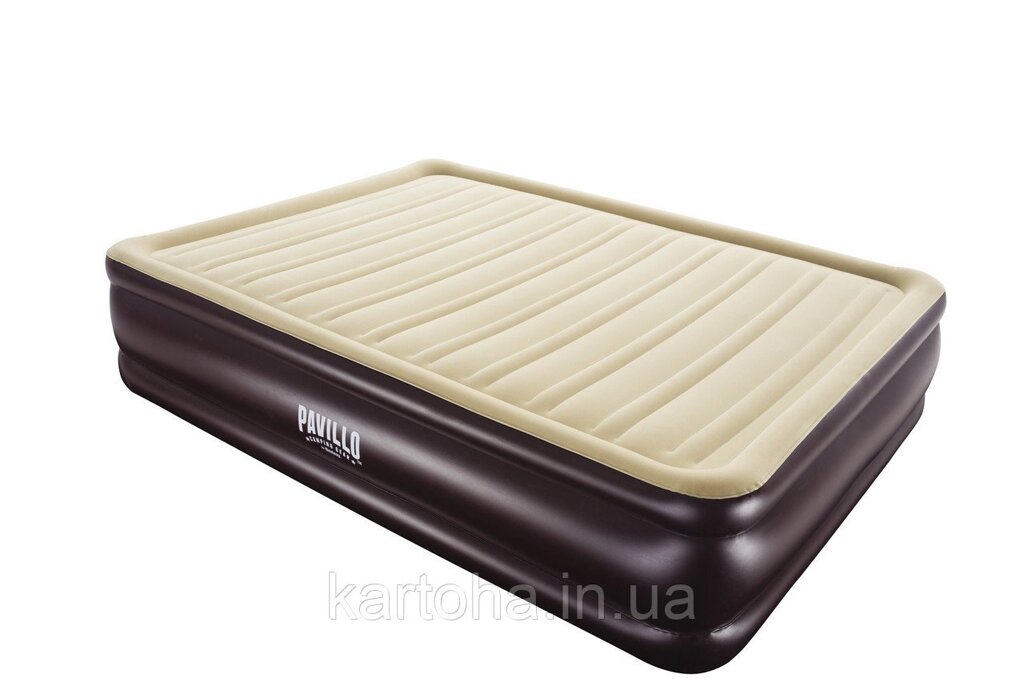 Надувна ліжко Bestway 67597 Cornerstone Airbed, 203х152х43см від компанії Інтернет-магазин "Tovar-plus. Com. Ua" - фото 1