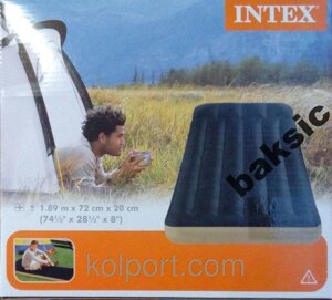 Надувний кемпінговий матрац 68798 Intex