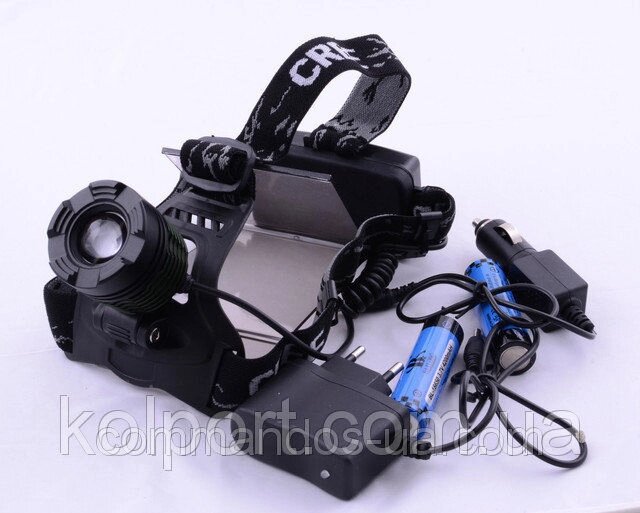 Налобний LED ліхтар професійний від компанії Інтернет-магазин "Tovar-plus. Com. Ua" - фото 1